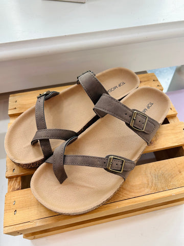 On a Mission Sandals - Taupe