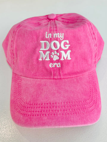 In My Dog Mom Era Cap - Pink