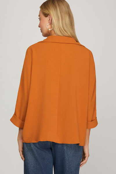 Express Yourself Top - Caramel