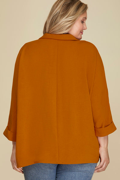 Express Yourself Top - Caramel