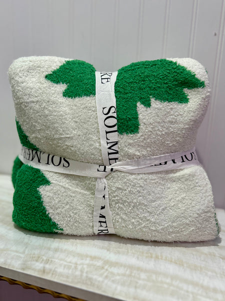 Christmas Tree Cozy Blanket