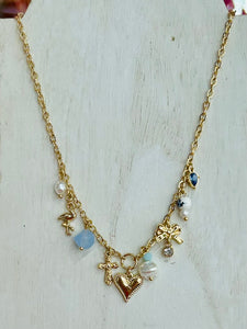Vintage Beloved Keepsake Necklace - Gold