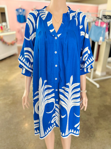 Palm Paradise Dress