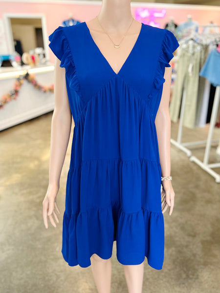 Chasing Forever Dress - Blue
