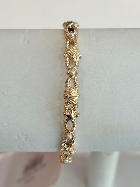 Beach Day Charm Bracelet