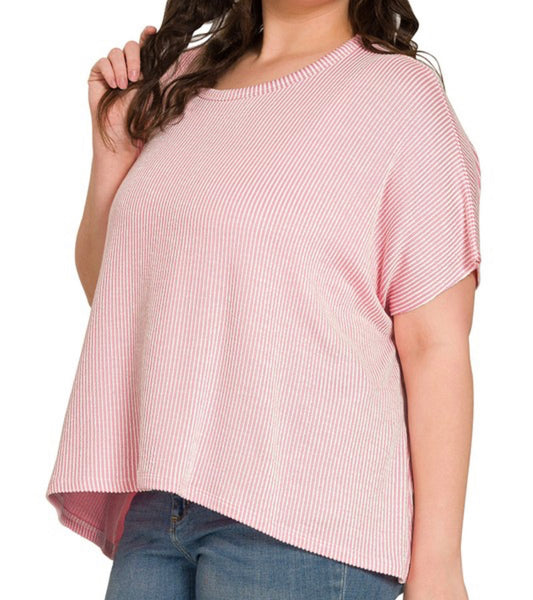 Let Them Know Top - Pink