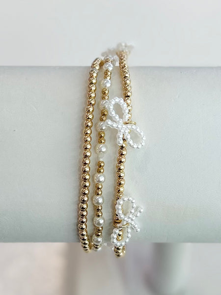 Girly Glow Bow Stack