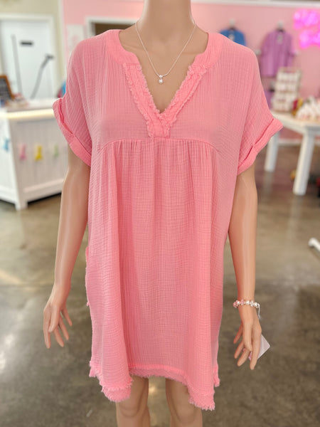 Spring Breeze Dress - Light Pink