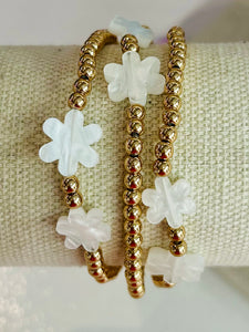Bloom & Shine Bracelet Set - Gold