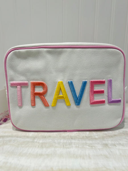 Canvas Travel Essentials Pouch