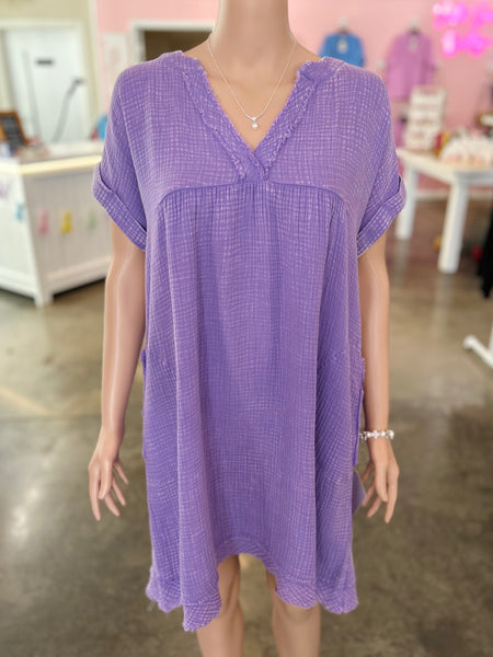 Spring Breeze Dress - Lavender