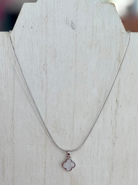 Faithfully Yours Necklace - Silver