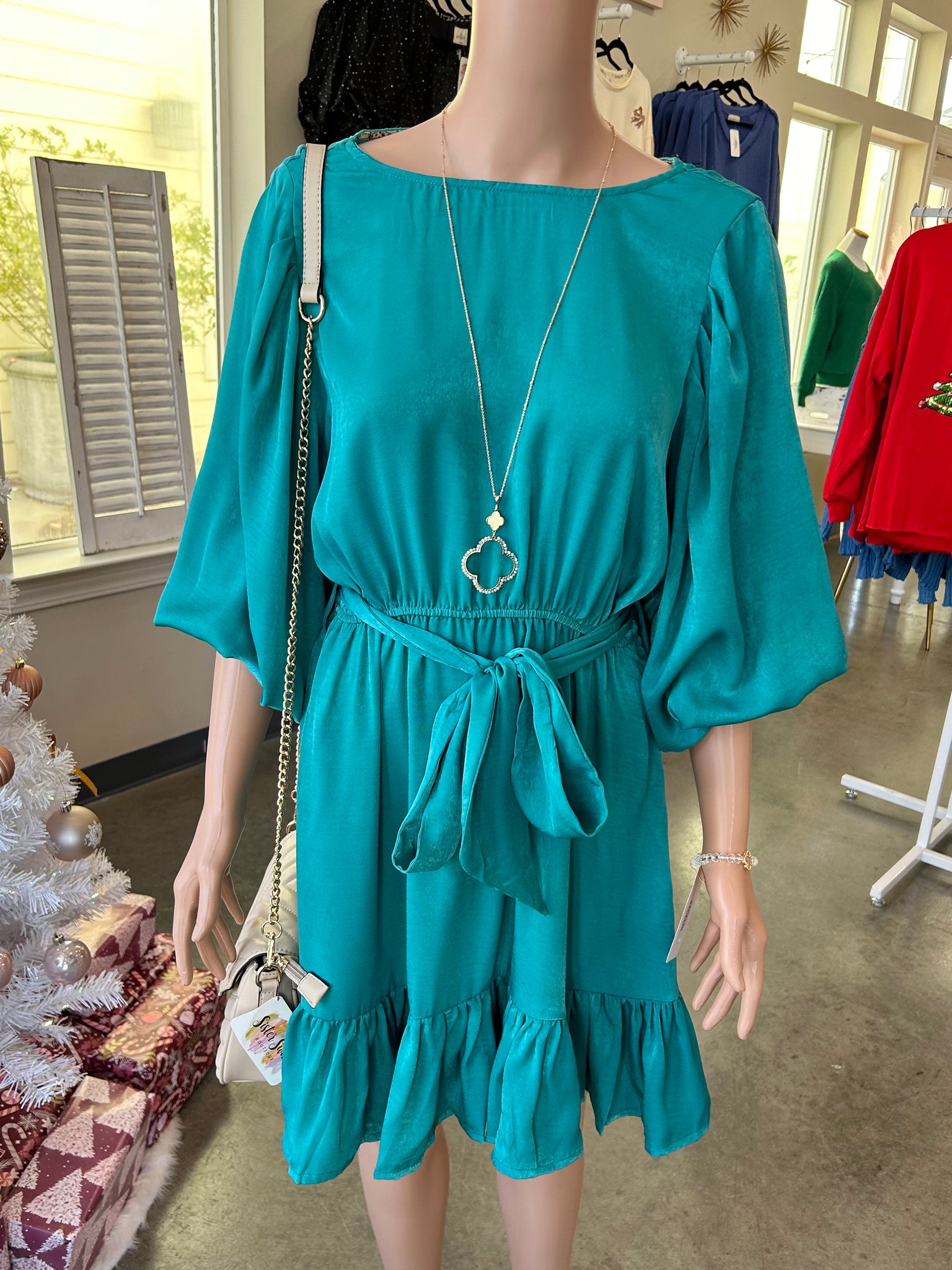 Easy Days Dress - Teal