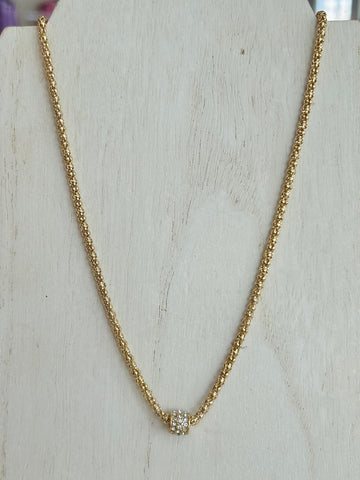 Box Chain Necklace - Gold