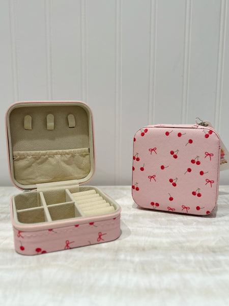 The Carry-On Case - Cherry Bow