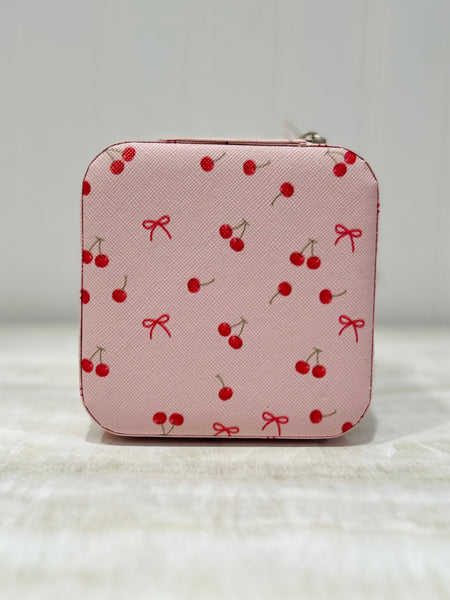 The Carry-On Case - Cherry Bow