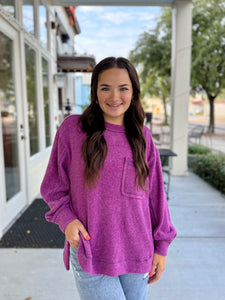 Made For Me Sweater - Purple