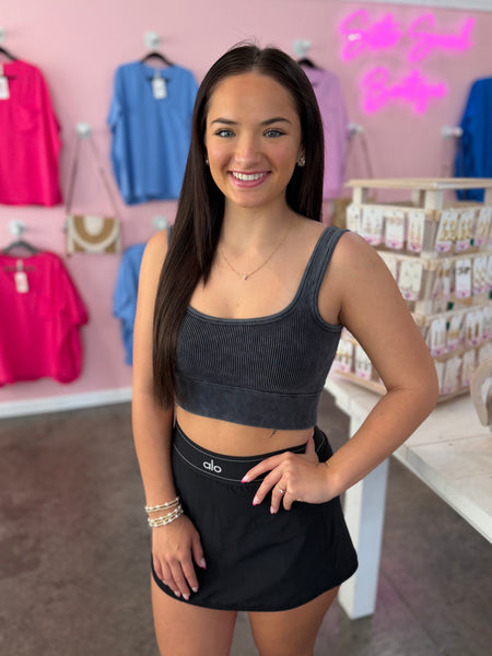 Snatched & Simple Bralette - Black