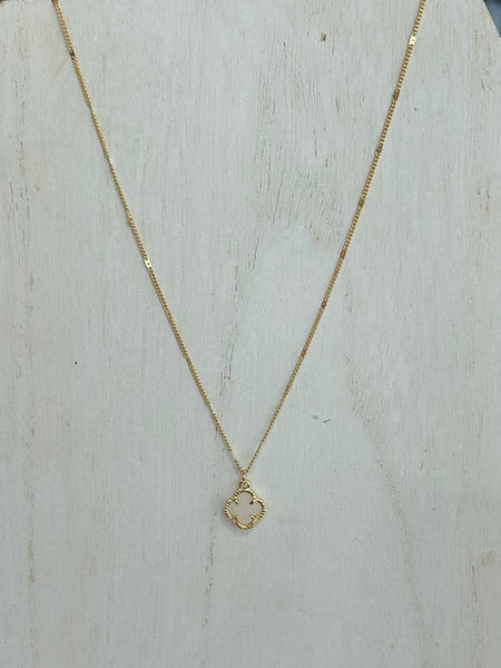 Crystal Glow Necklace - White