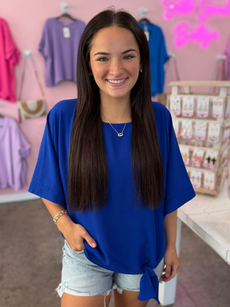 Drift Away Top - Blue