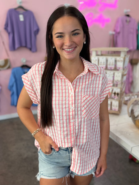 Coastal Light Top - Pink