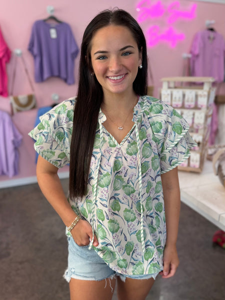 Sweet Breeze Top - Green