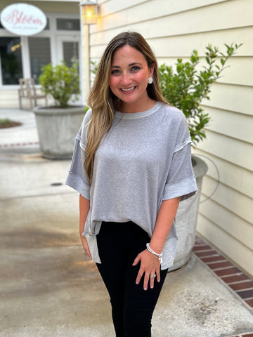 All The Better Top - Sleet