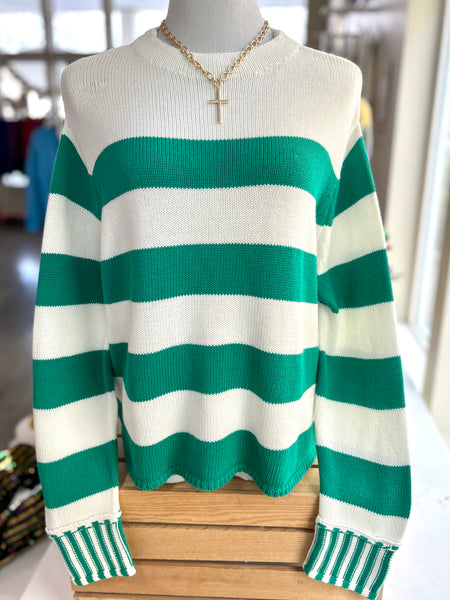 Lucky in Love Sweater - Green