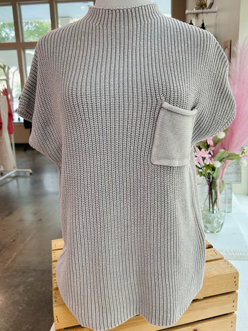 Learn As You Go Sweater - Grey