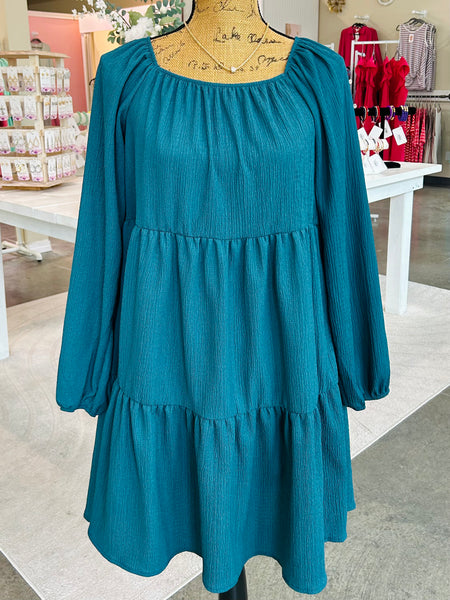 Be The Moment Dress - Teal