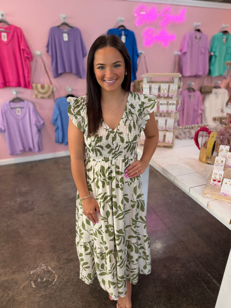 Garden Theory Midi Dress