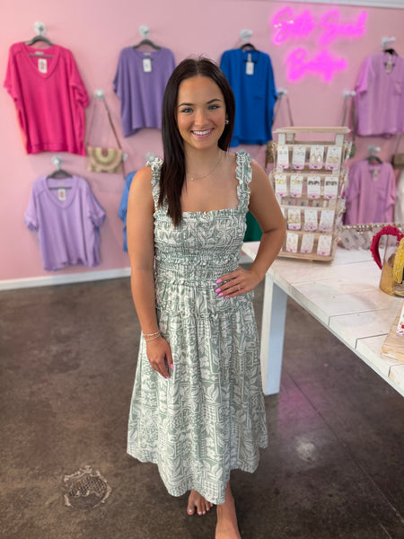 Pretty Plans Midi Dress