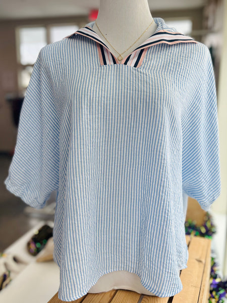 Classic Comfort Stripe Top