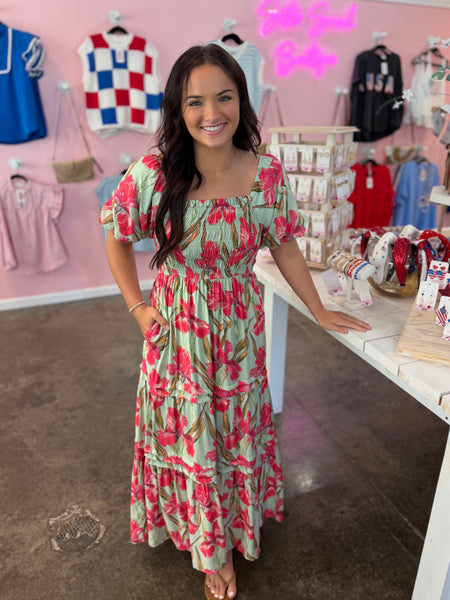 Painted Paradise Maxi Dress