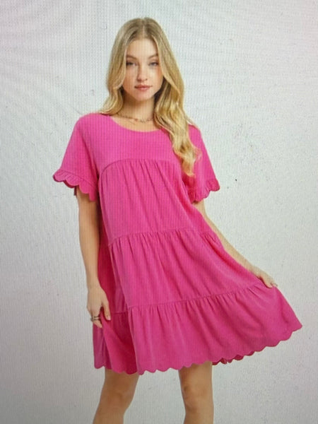 Gracefully Yours Dress - Pink