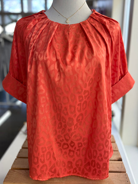 Fiercely Fabulous Top - Coral