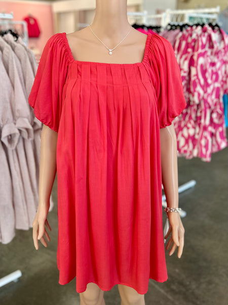 Be My Guest Dress - Red