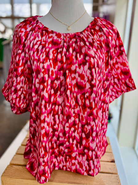 In The Garden Blouse - Pink