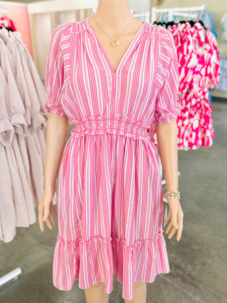 Easy Simplicity Dress - Pink