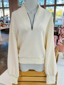 Easy Way Out Pullover - Cream