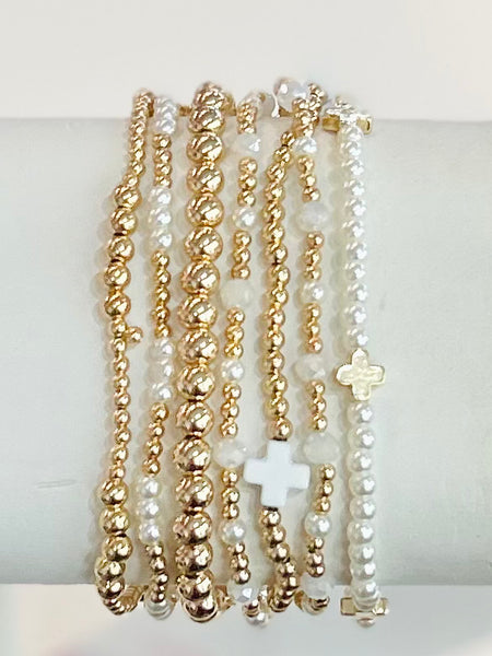 Sweet Blessings Stack - White