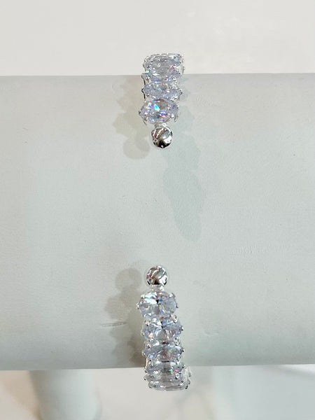 Diamond Glow Cuff Bracelet