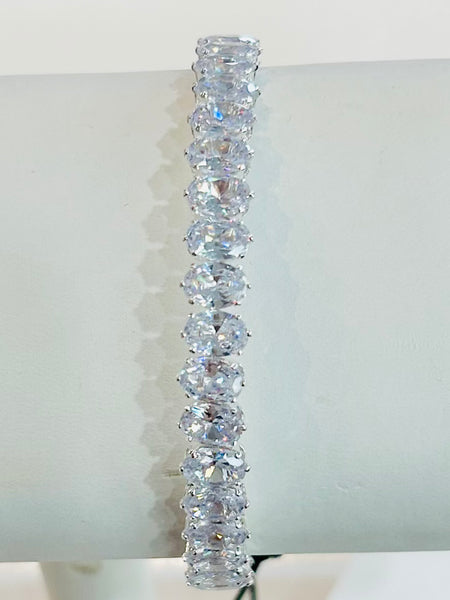 Diamond Glow Cuff Bracelet