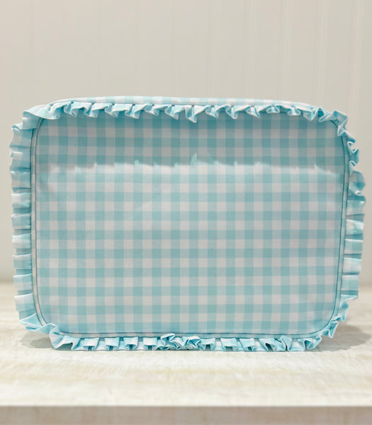 Pretty in Plaid Pouch - Mint