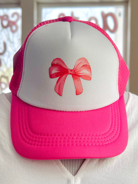 Bow Trucker Baseball Cap
