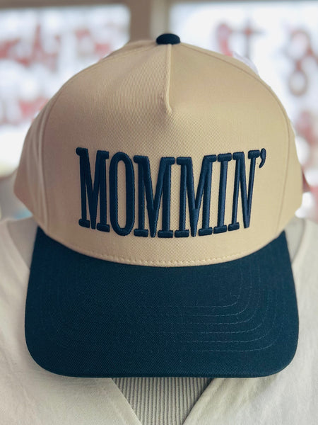 Mommin' Baseball Cap - Navy