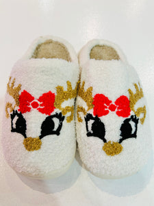 Reindeer Slippers