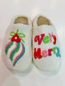 Very Merry Slippers