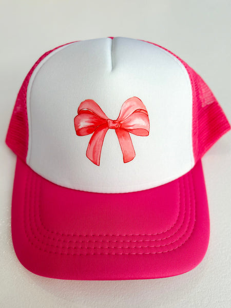 Bow Trucker Baseball Cap
