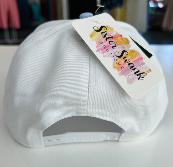 "BOY MOM" Hat - Blue